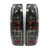 Nissan Navara D40 2005-2015 Tail Light Light  Smoke Lens x2