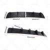 Mitsubishi Lancer CJ CF Sedan Bumper Rear Diffuser (2010)