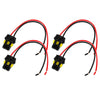 Audi A6 2 x 9012 HIR2 Headlight Bulb Plug Connectors (2012-2018)