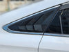 Hyundai Sonata Carbon Fiber Look Side Window Louvers (2015-2019)