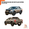 Nissan Navara NP300 Black Edition Outside Grip Door Handles Set (2015-2023)