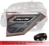 Isuzu MU-X MUX Chrome Side Door Air Vent Fender Cover (2021-2024)