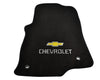 Chevrolet Equinox Floor Mats 2005-2009 Black Carpets with Emblem