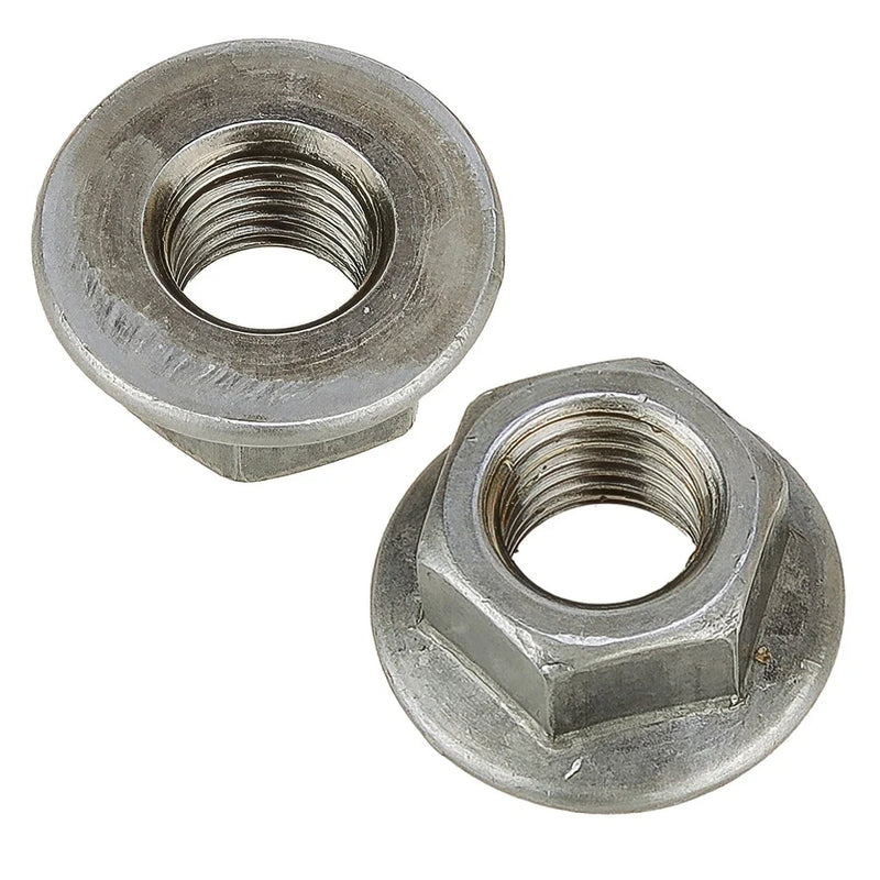 Various Makes & Models 16 x M10 x 1.25 Stainless Steel Hex Flange Nuts