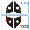 Honda CR-V Carbon Fiber Front Door Window A-Pillar Speaker Covers (2017-2023)
