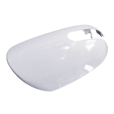Kia Forte White Left & Right Door Mirror Cover Caps (2009-2012)