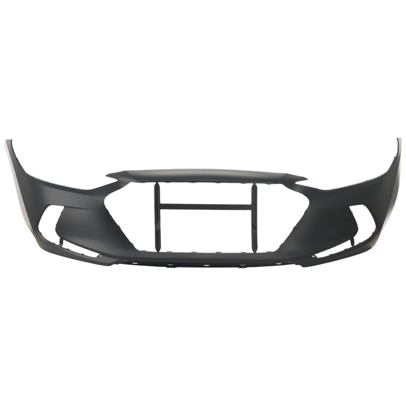 Front Bumper Cover For 2017-2018 Hyundai Elantra Primed