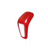 Porsche Cayenne 2018-2020 Red Carbon Fiber Gear Shift Knob Cover Trim Fit
