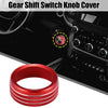 Dodge Ram Gear Shift Knob Cover Decoration Red (2018-2020)