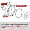 Honda Rancher 420 Rear Brake Drum Cover (2007–2013)