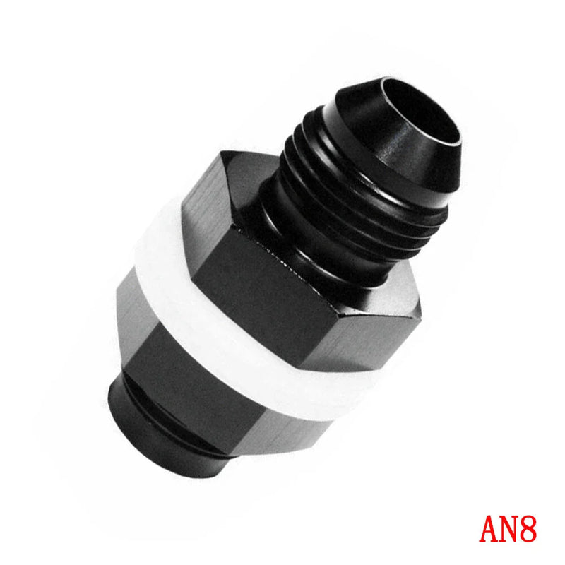 Universal AN8 Flare Fuel Cell Bulkhead Fitting with Washer (2023)