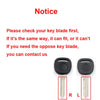 HUMMER H2 2003-2007 Without chip Uncut Spare Remote Key Blade Cover fit