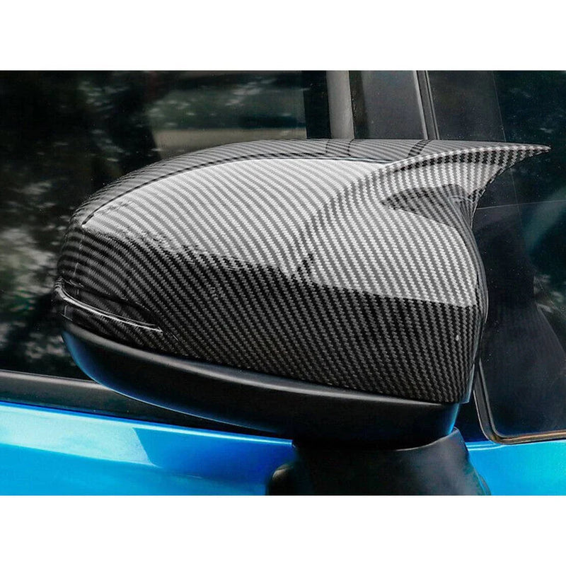 Honda Fit Carbon Fiber Style Side Mirror Covers (2014-2020)
