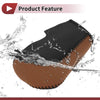 BMW 3 Series E90 Black Brown Faux Leather Gear Shift Knob Cover (2004-2012)