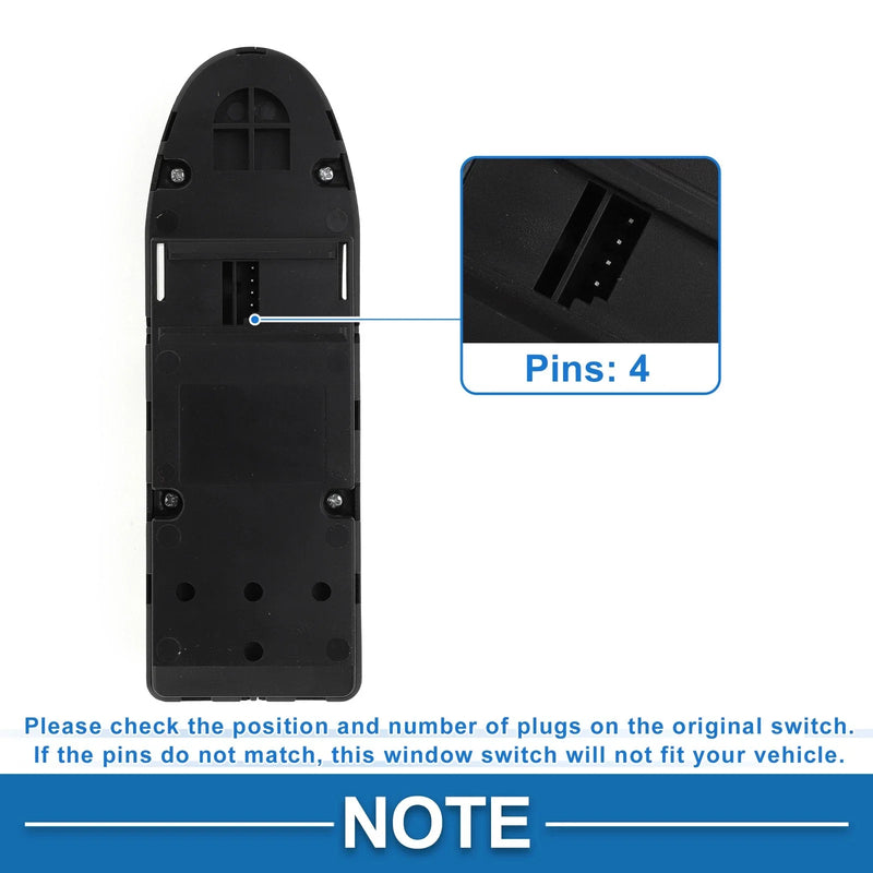 BMW 528i 2008-2010 Power Window Switch (2008-2010)