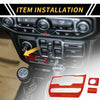 Jeep Wrangler JL JLU Dashboard Control Panel Cover (2018-2023)
