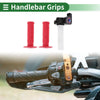 Universal 7/8" 22mm / Motorcycle Hand Grips Rubber Red