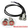 Universal Motorcycles - Waterproof RED LED Switch Handlebar Adjustable Mount