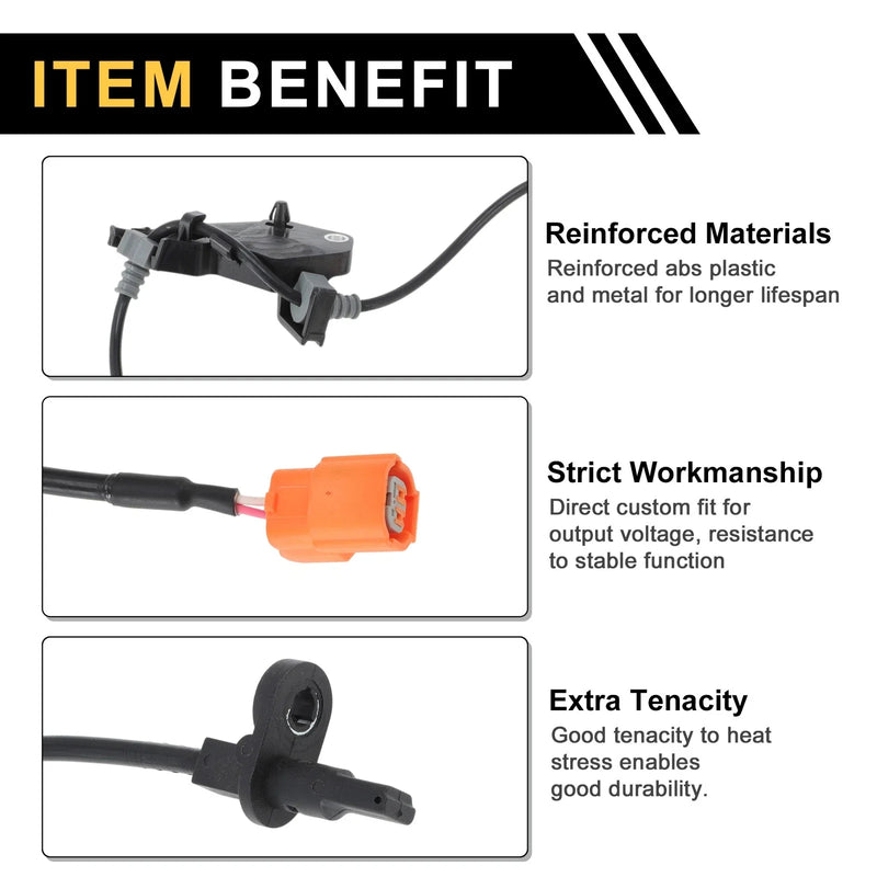 Acura TSX Front Right Wheel Speed Sensor ABS (2008 - 2012)