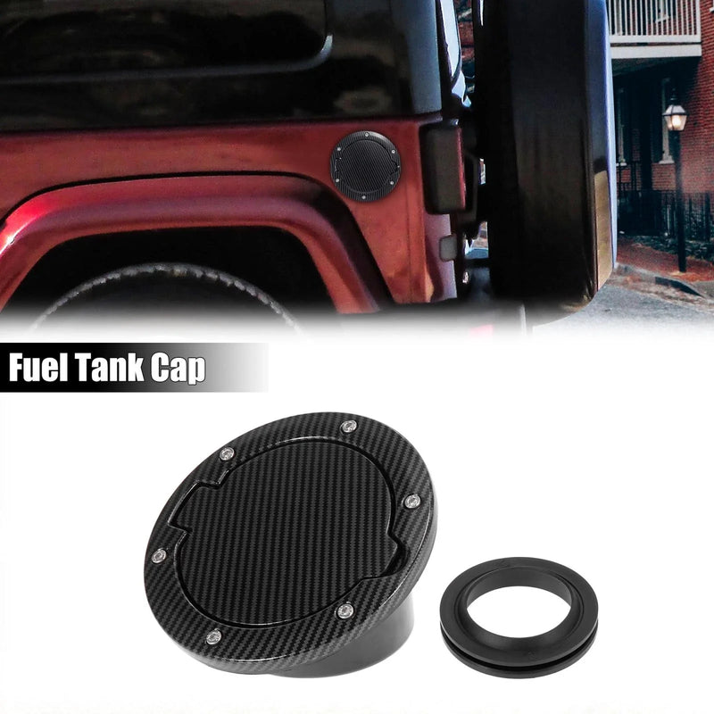 Jeep Black Gas Fuel Filler Door Cover