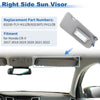 Honda CR-V (2017-2022) Gray Right Side Sun Visor