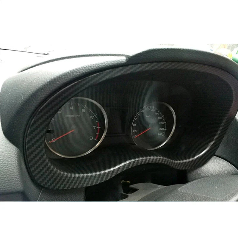 Subaru WRX STI Carbon Fiber Dashboard Meter Frame Cover (2015-2019)