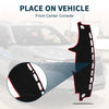 Subaru Forester SH Series (2007-2012) Black Red Dash Cover Mat