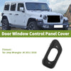 Jeep Wrangler Front Left Window Switch Bezel Cover (2007-2018)