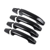 GMC Sierra 2500 3500 HD Carbon Fiber Door Handle Cover Trim Set (2014-2023)