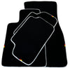 BMW X5M F85 SUV with White Trim AutoWin Black Floor Mats (2015-2019)