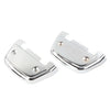 Harley Touring Road Glide Chrome Passenger Footboard Covers (2014-2023)