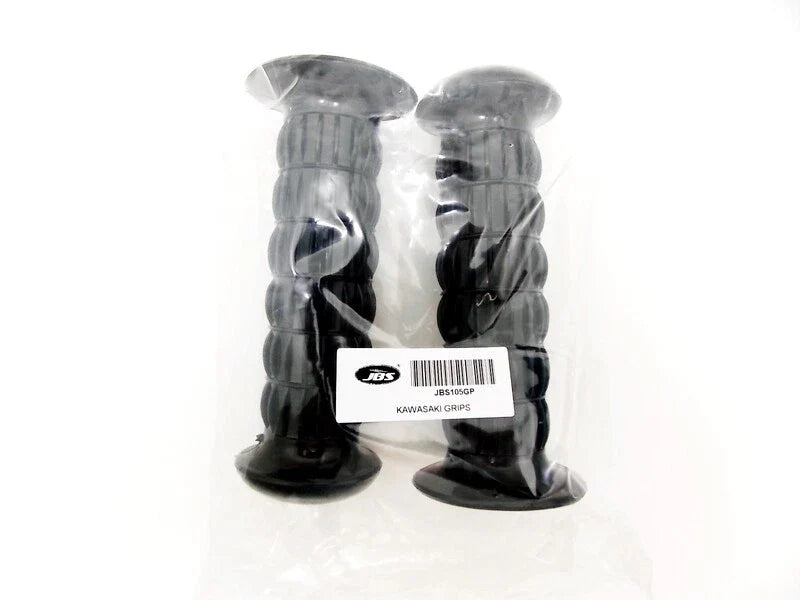 Kawasaki KZ1000 (1977-1982) - Left & Right Pair Black Hand Grip Set