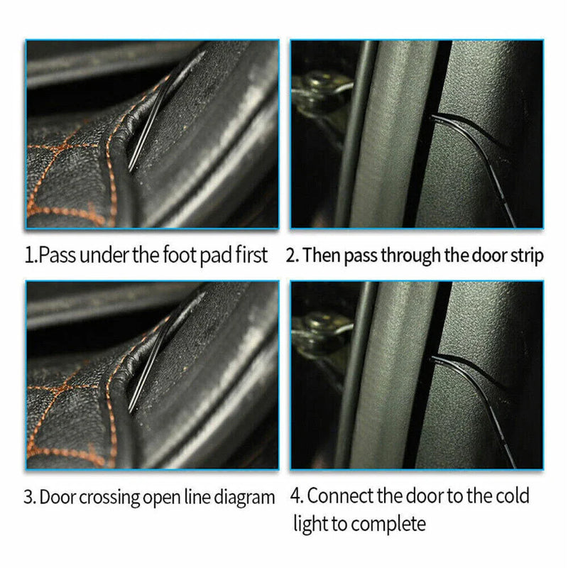 Car Interior Atmosphere Decoration - Auto Accessories LED Strip Light