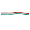Italian Flag Car Cover 20cm x 1.5cm