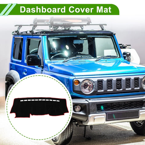 Suzuki Jimny JB23 JB33 JB43  Black Red Non-Slip Dashboard Cover