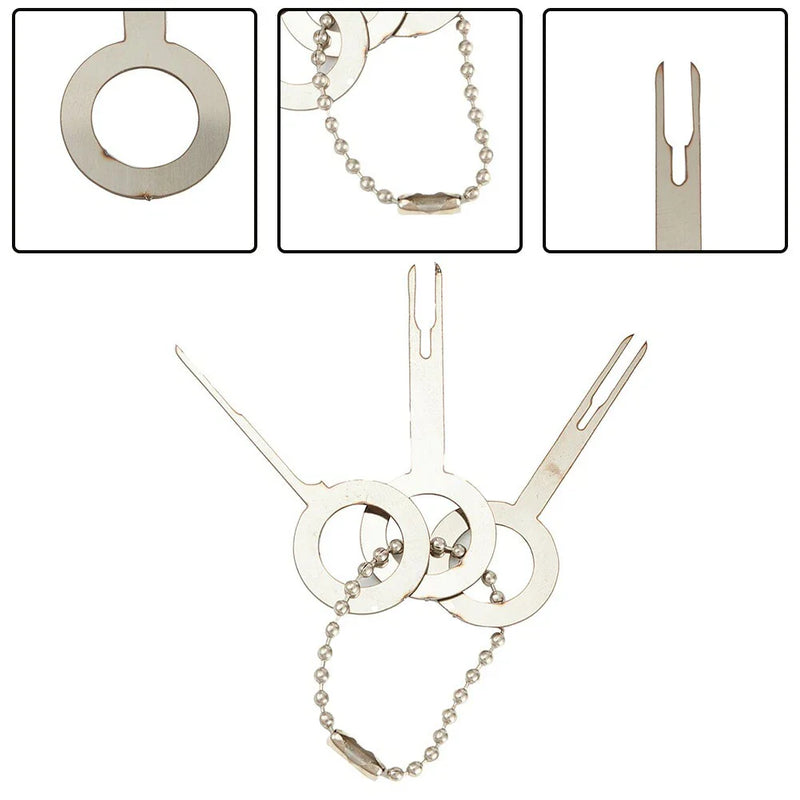 1set Terminal Key Pin Wiring Crimp Connector Puller Tool
