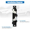 Ford Transit T-150 (2015-2023) - Plastic Black Interior Door Handle