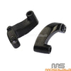 Harley Davidson Black Mirror Relocation Extension Adapters (2006-2014)