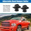 Dodge Ram 2500 2 x Adjustable Hood Bumper Buffers (2010-2018)