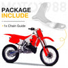 Honda CR250R CR500R 2 x Case Saver / Chain Guard (1984–2001)