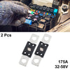 Automotive Truck Motorcycle Boat Audio Fuse Holder / 2 x 175A 32V /