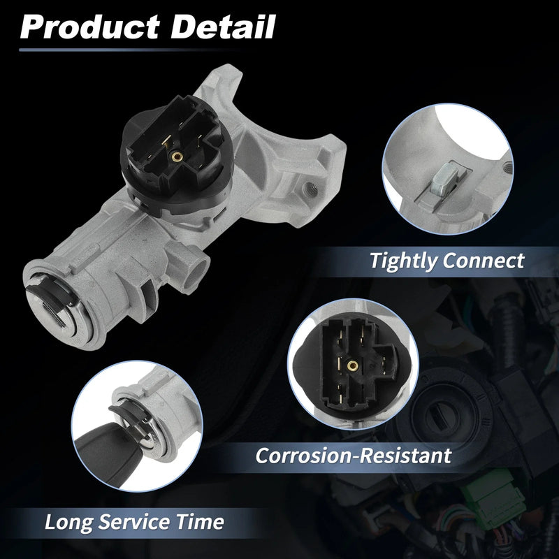 Dodge Ram Promaster 1500 Ignition Lock Cylinder W/ 2 Keys (2014-2023)