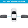 Ford Ranger PX2 4 x Front Rear Magnetic Window Sun Shades (2015-2022)