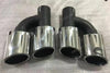 Audi A4 B9 / S4 / S6 / S7 Dual Outlet Quad Exhaust Tips (2017-2023)