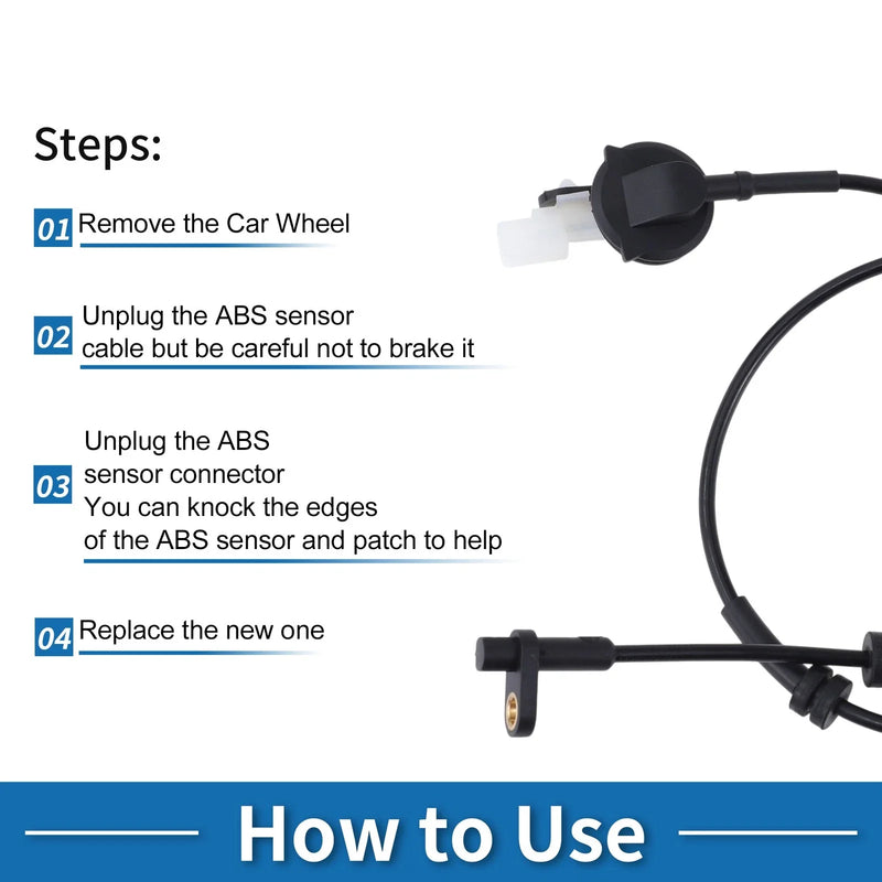 Mazda 2 ABS Wheel Speed Sensor (2003-2007)