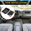Ford F-150 (2015-2019) Black Dash Center Console Organizer Tray