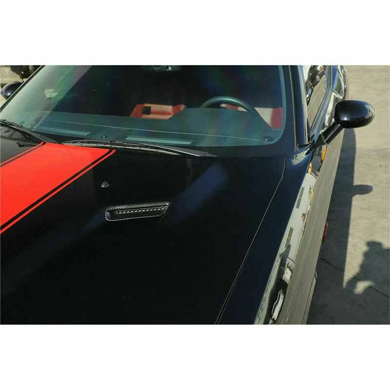 Dodge Challenger ABS Carbon Fiber Hood Scoop Air Vent Cover (2009-2014)