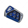 Car Accessories Blue Non-Slip Gas Brake Foot Pedal Pad Covers