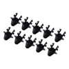 Ford Lincoln 10 x Cowl Panel Grille Retainer Clips