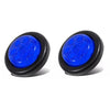 Truck Trailer Rund Clearance Lamp Blue Side Marker Light